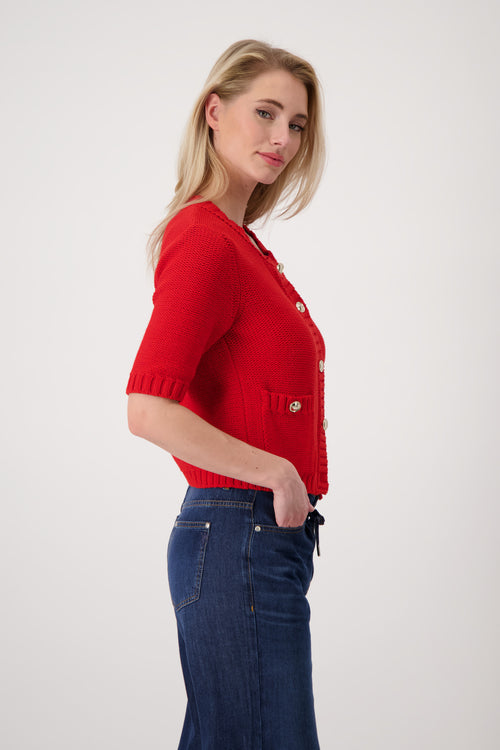 Strickjacke mit Knöpfen_410021
