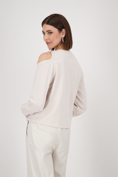 Sweatshirt mit Cut-out_808817