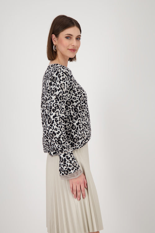 Pullover mit Leopardenmuster_808991