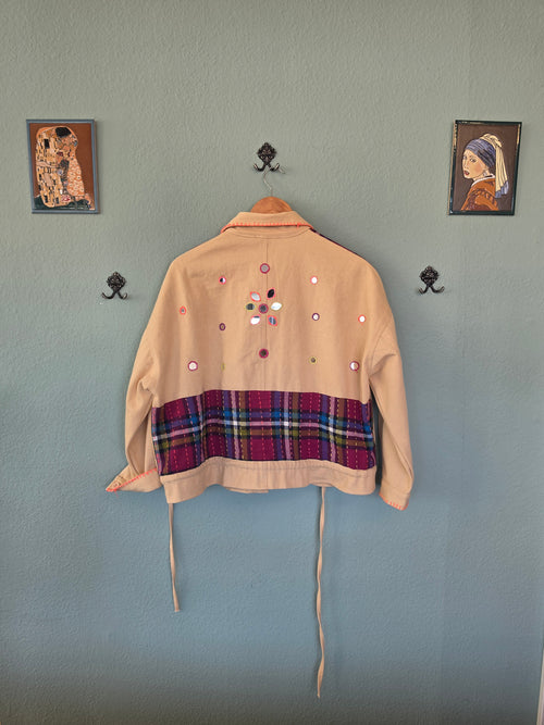 Jacke Western-Look von Gold & Silver Paris „Bahamas 2“ Camel – Art.-Nr. 0569