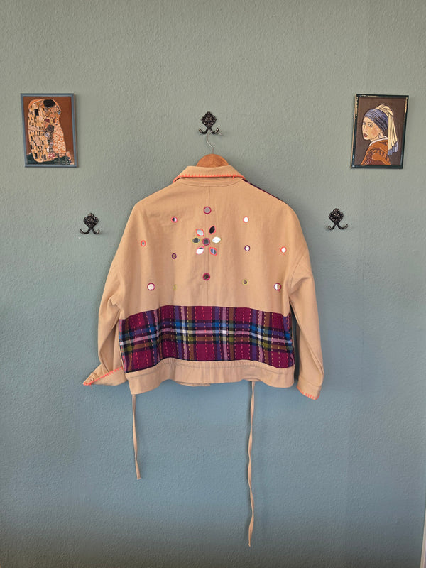 Jacke Western-Look von Gold & Silver Paris „Bahamas 2“ Camel – Art.-Nr. 0569