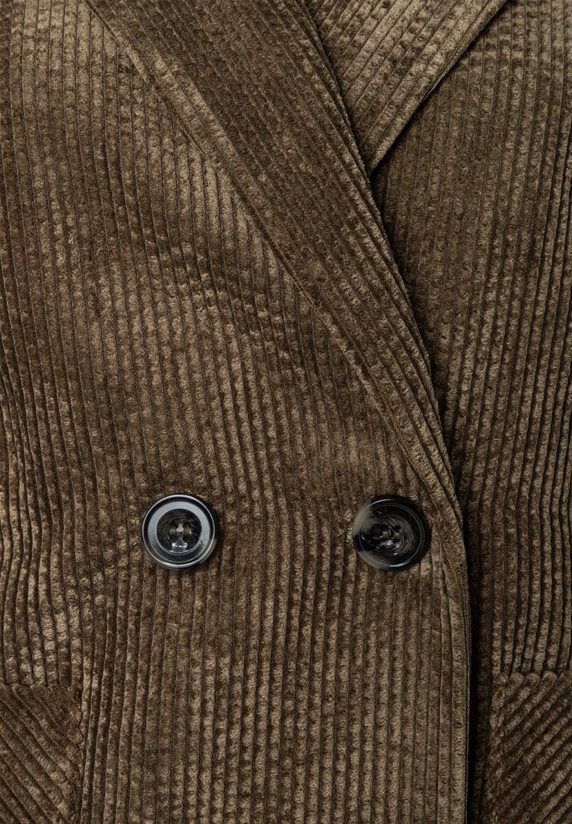 MORE & MORE Cordblazer in Modern Green – Art.-Nr. 61106052