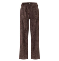 MAC Chiara Wide Leg Cordhose – Truffle Brown