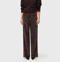 MAC Chiara Wide Leg Cordhose – Truffle Brown