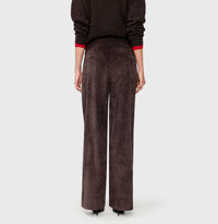 MAC Chiara Wide Leg Cordhose – Truffle Brown
