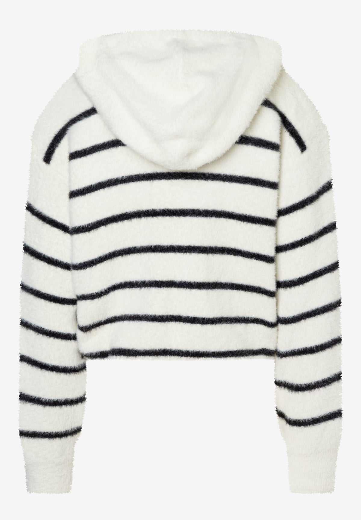 Streifen-Cardigan mit Kapuze_51121252