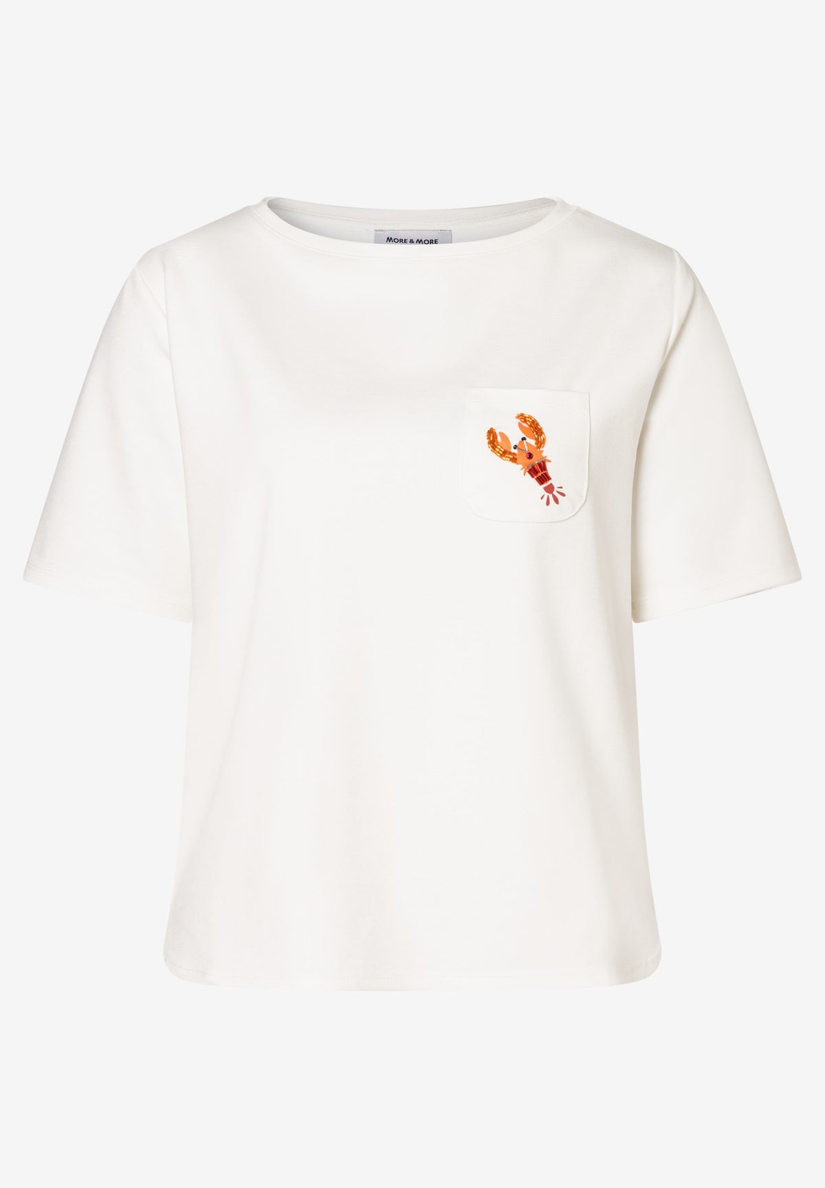 T-Shirt mit Pailletten-Lobster_61020058