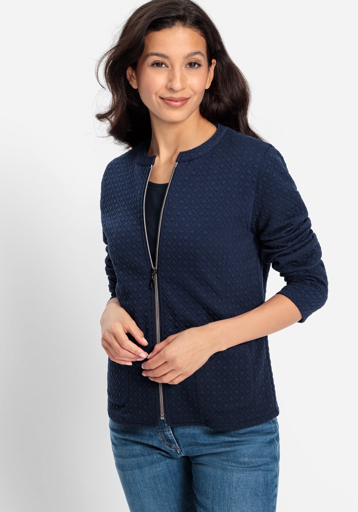 Jersey Jacket Long Sleeves-Olsen