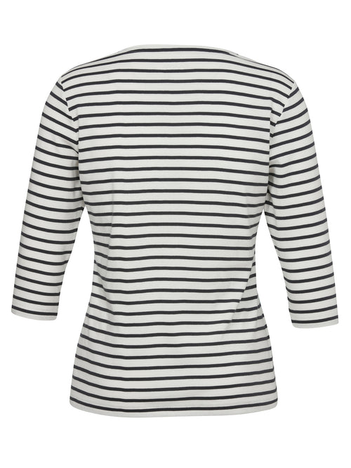 T-Shirt Rundhals 3/4 Arm Ringel_2516451