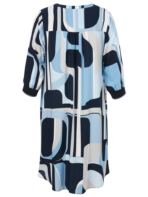 Kleid V-Ausschnitt 3/4 Arm_2514903