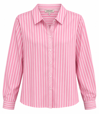 Bluse in rosa/weiß gestreift – Art.-Nr. 61012004