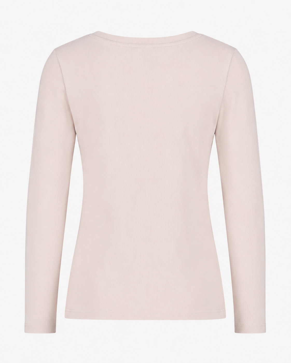 Monari Langarmshirt Soft Beauty mit Strassdetail – Rosé