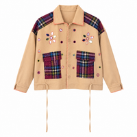 Jacke Western-Look von Gold & Silver Paris „Bahamas 2“ Camel – Art.-Nr. 0569