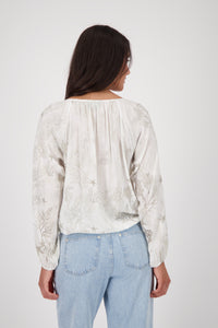Bluse mit Glitzerdruck_409648