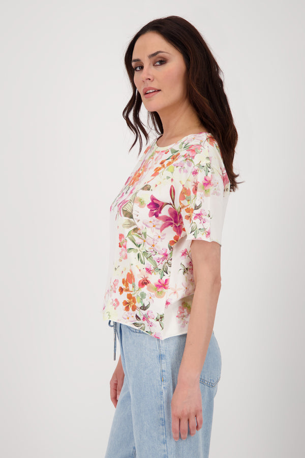 T-Shirt mit Blumenprint_410053