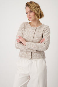 Strickjacke mit Pailletten_Monari_409235