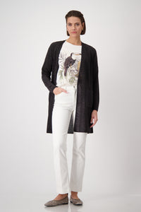 Stricküberwurf mit Lurex_409247