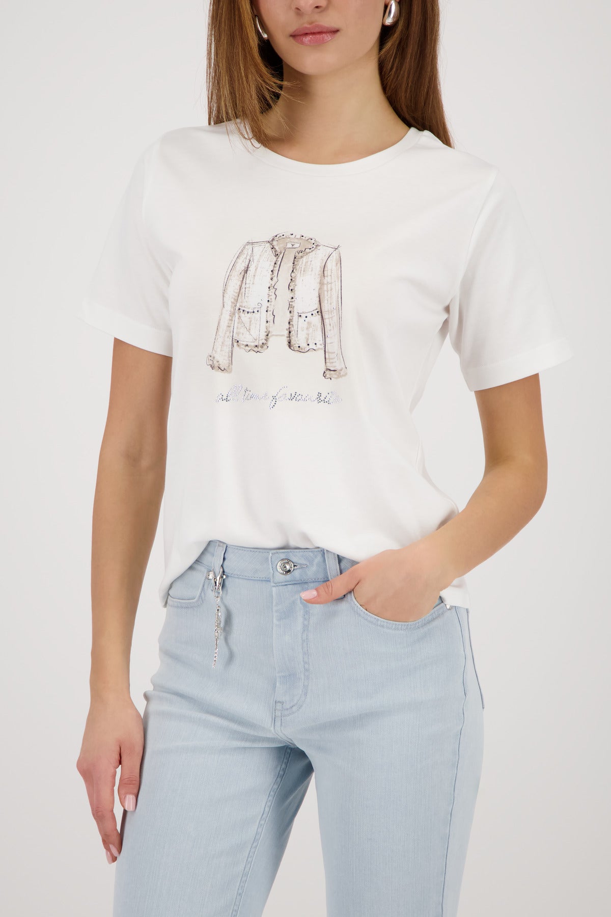 T-Shirt mit Print _410163