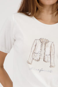 T-Shirt mit Print _410163