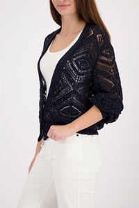 Ajour Strickjacke _410262
