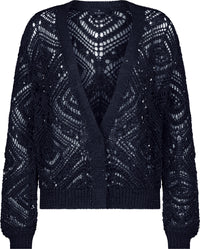 Ajour Strickjacke _410262