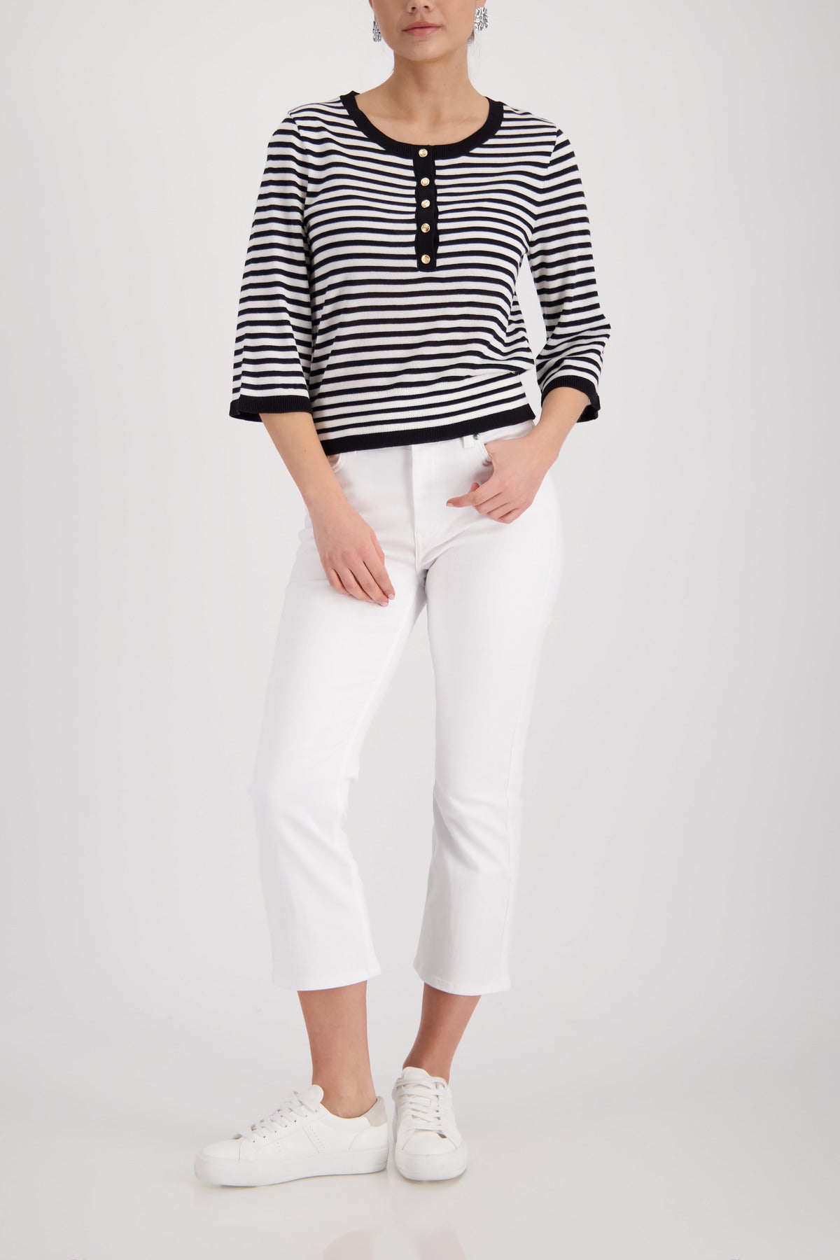Pullover mit Streifen_410872
