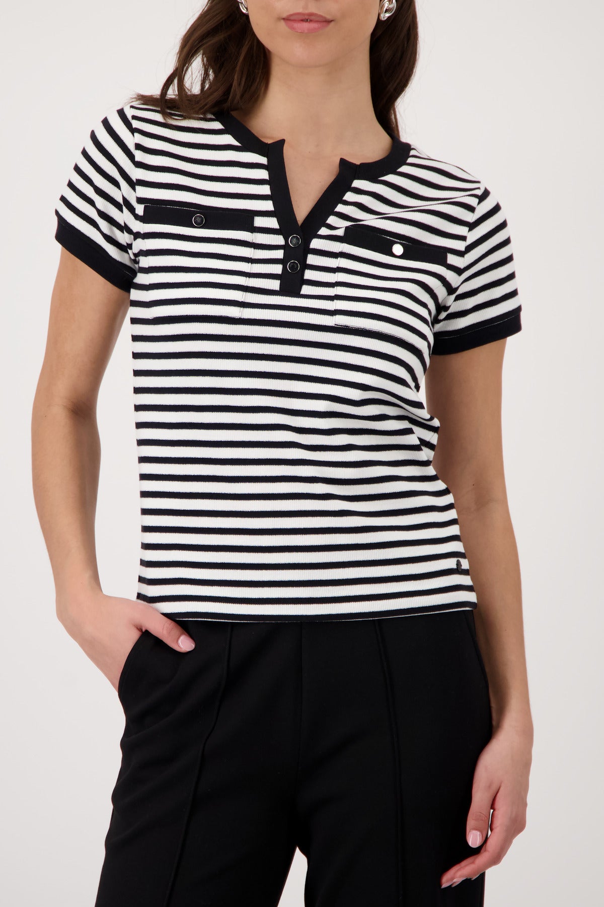 Shirt mit Lurex _410764
