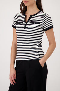 Shirt mit Lurex _410764