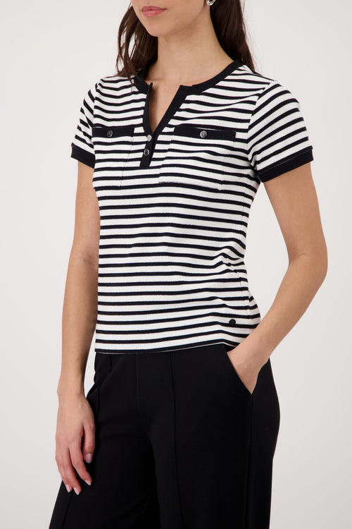 Shirt mit Lurex _410764