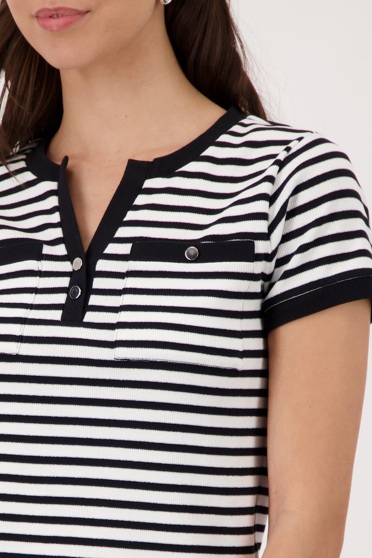 Shirt mit Lurex _410764
