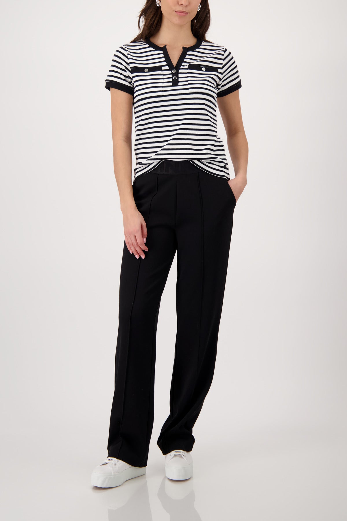 Shirt mit Lurex _410764