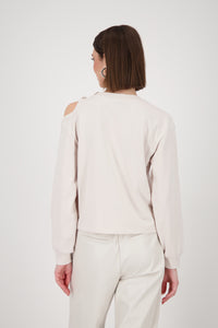 Sweatshirt mit Cut-out_808817