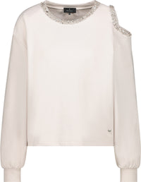 Sweatshirt mit Cut-out_808817