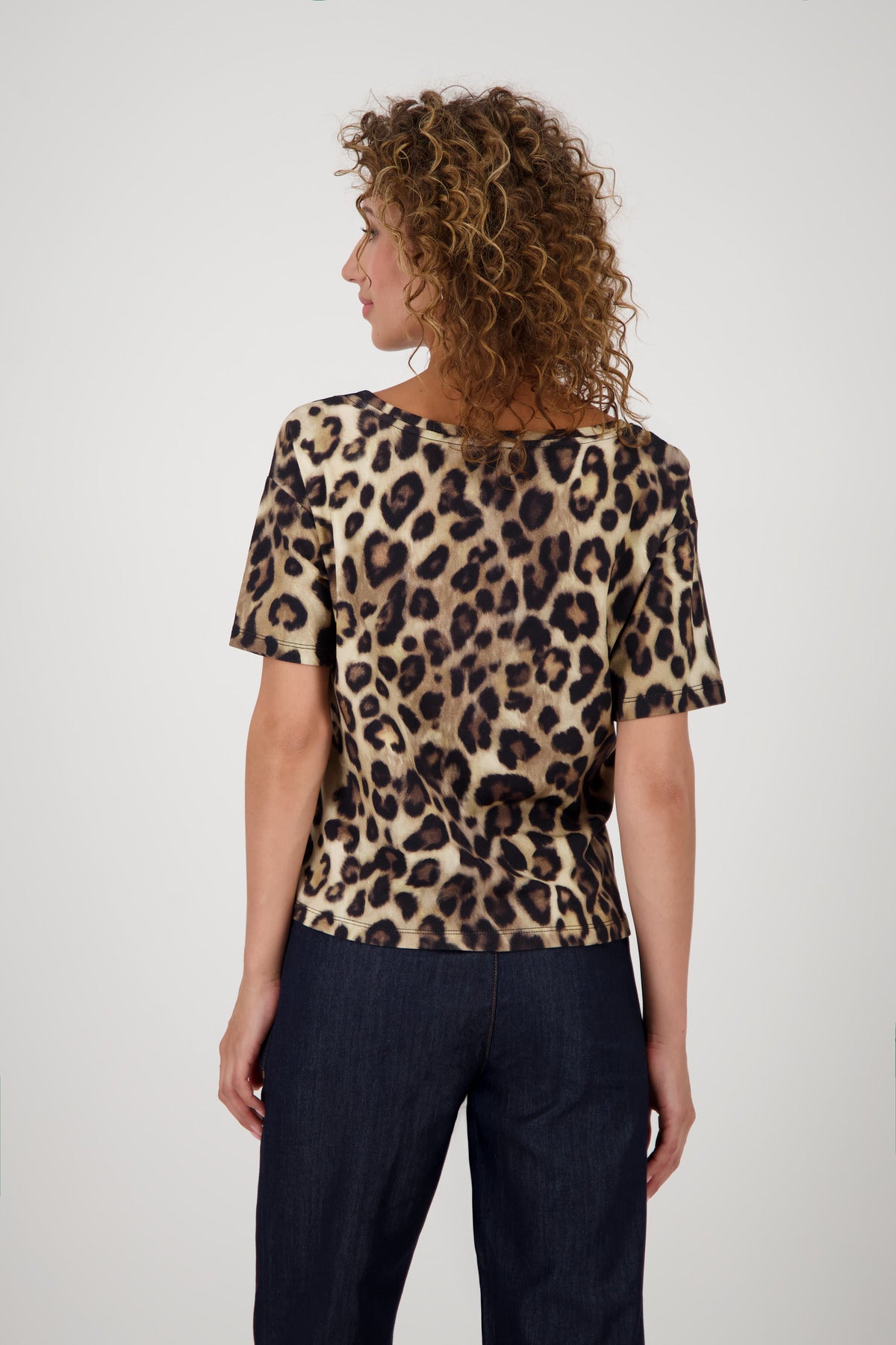 T-Shirt mit Leopardenmuster_808885