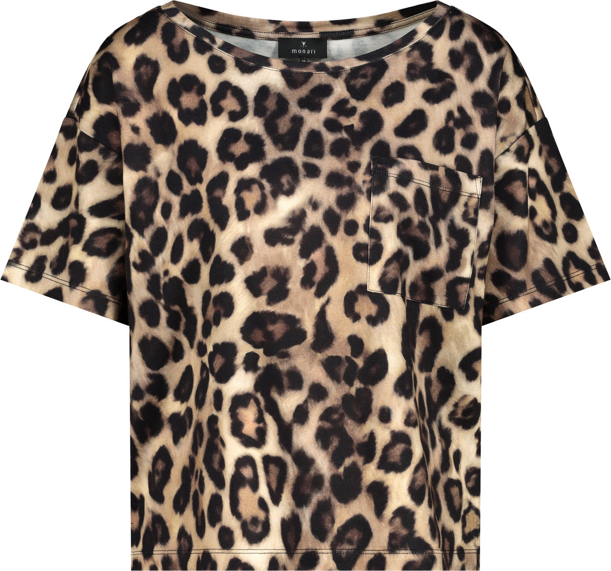 T-Shirt mit Leopardenmuster_808885