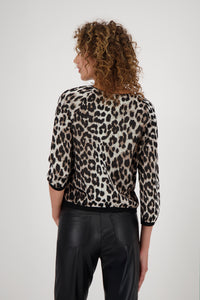Pullover mit Leopardenmuster_809066