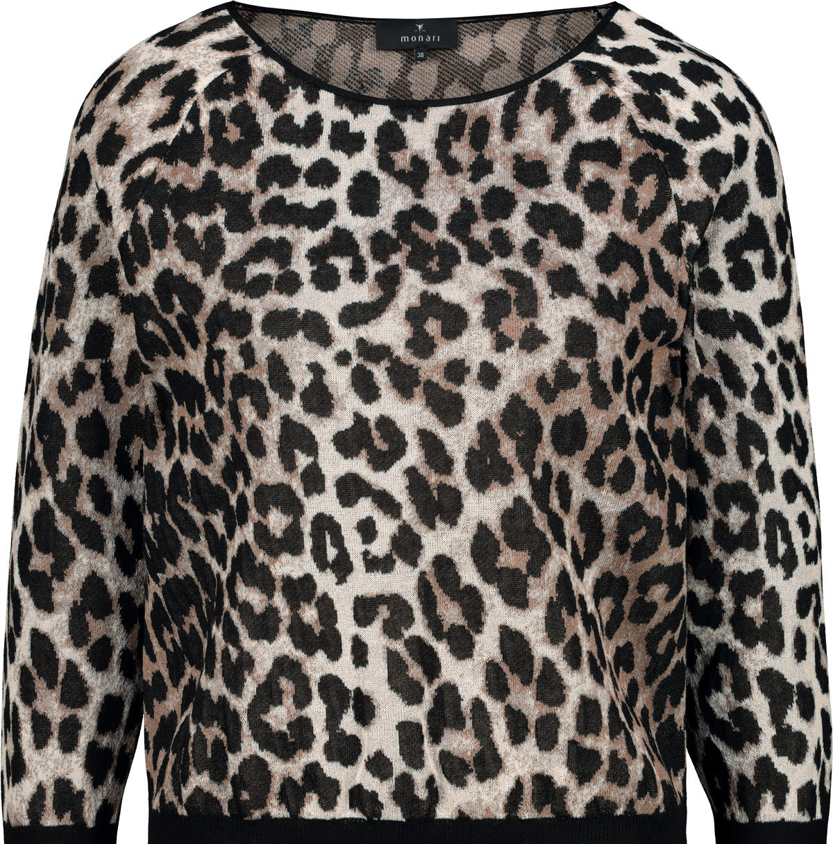 Pullover mit Leopardenmuster_809066
